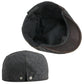 Béret rétro en coton, ajustement confortable