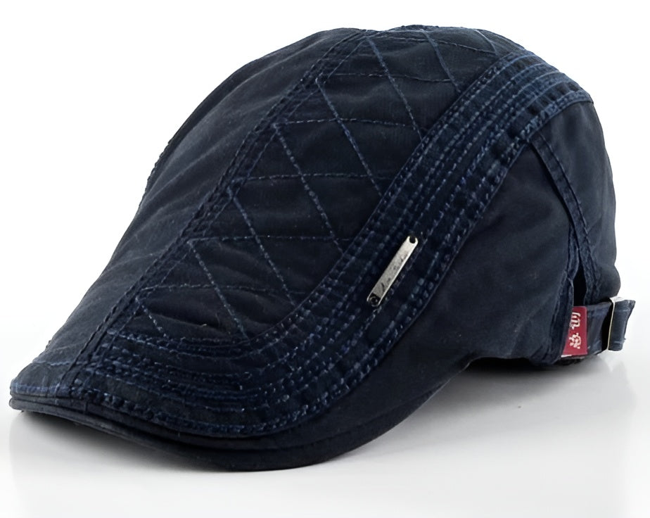 Béret en coton, vue de dessus, design épuré