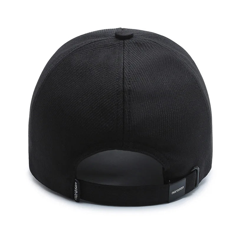 Casquette six pans avec calotte profonde en coton