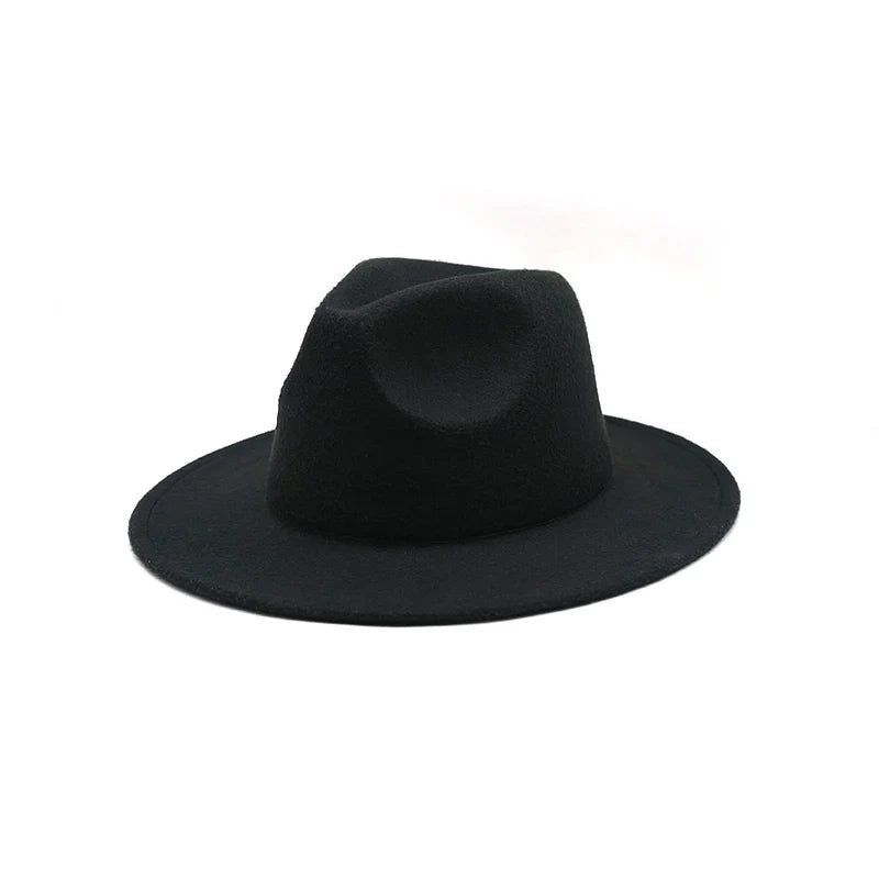 Chapeau Fedora en coton, avec une vue détaillée de la couronne
