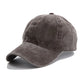 Casquette en denim avec coutures renforcées sur la visière