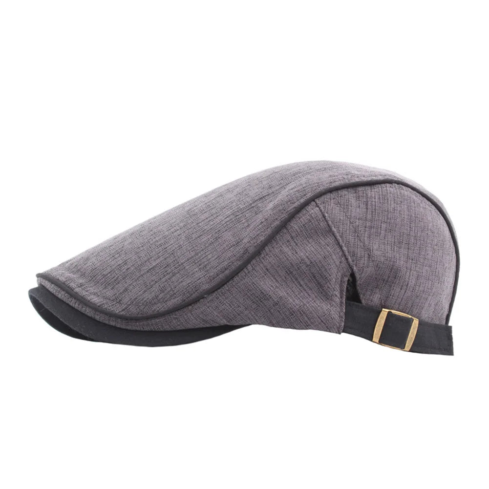 Silhouette masculine avec béret, style urbain décontracté