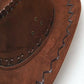 Chapeau cowboy en cuir, style Far West authentique