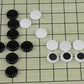 Jeu de Go pliable avec pierres noires et blanches