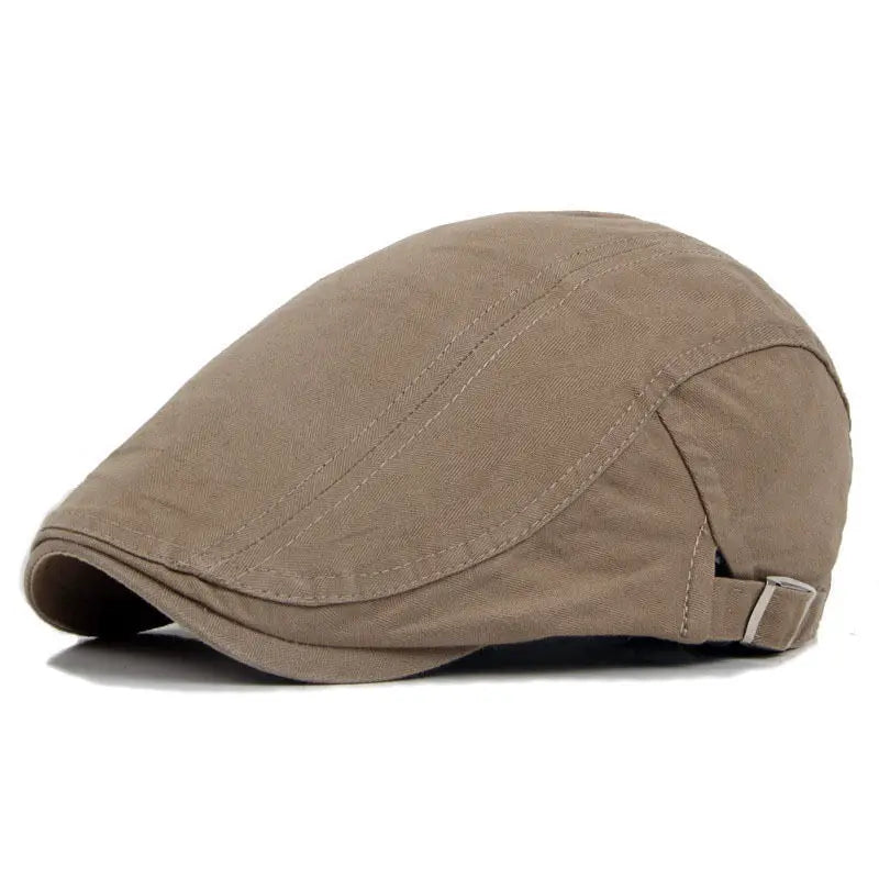 Silhouette masculine avec béret, arrière-plan flou