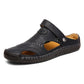 Sandales estivales avec finitions cousues et style vintage