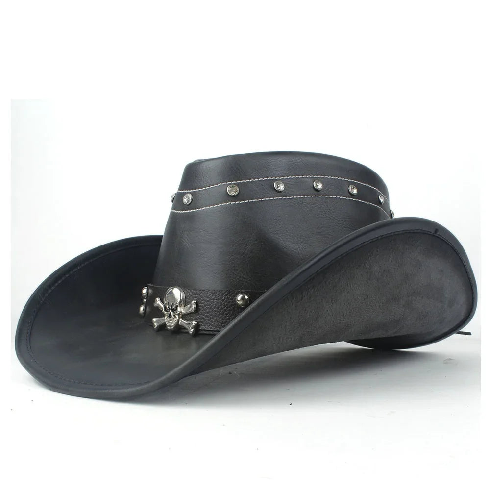 Chapeau Cowboy Cuir Véritable hb0f1ce569e0949eab066a9d2e3ff0eebc présentation du produit