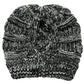 Bonnet d'hiver en maille douce et respirante