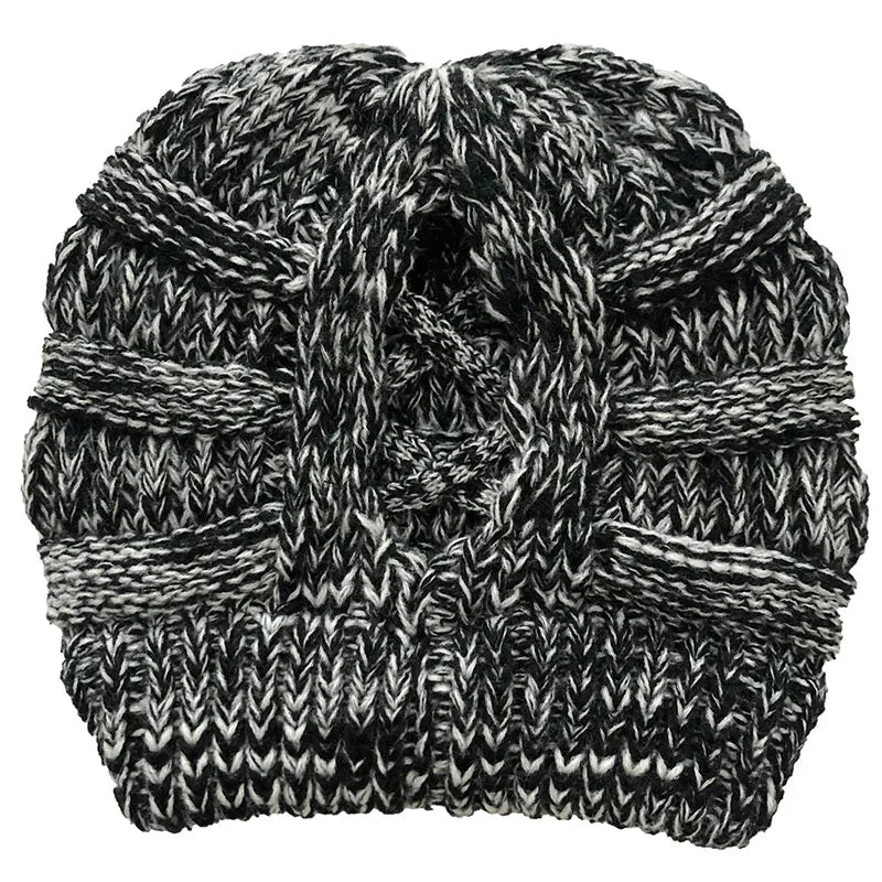 Bonnet d'hiver en maille douce et respirante
