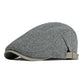 Détail de la visière en toile du béret chevron