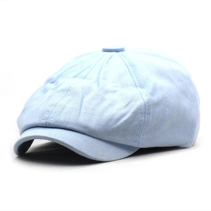 Casquette gavroche vue de dessus, design intemporel