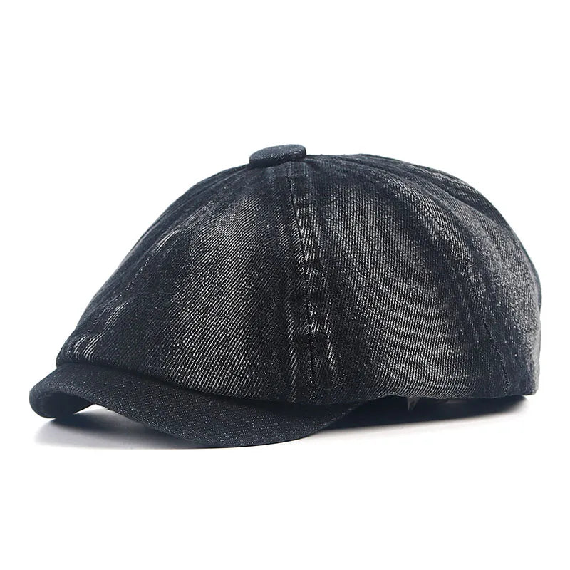 Détail du tissu en coton de la casquette Gavroche