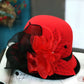 Chapeau cloche avec doublure intérieure en soie
