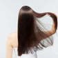 Comparaison avant et après lissage des cheveux