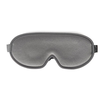 Masque de sommeil noir avec coutures visibles