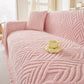 Détail du tissu polaire ultra-doux et épais
