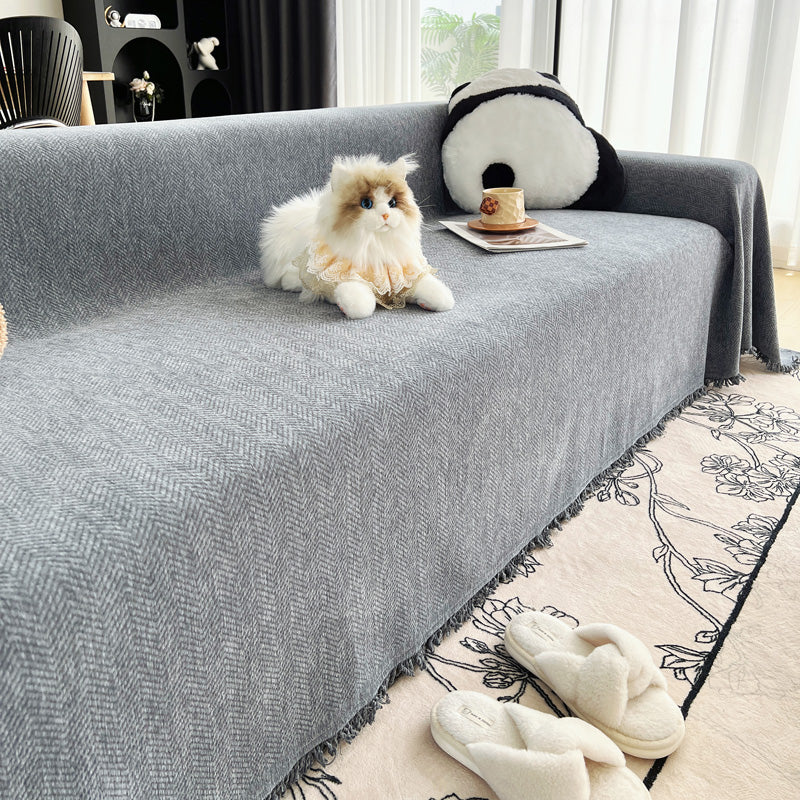 Détail du tissage artisanal en coton naturel
