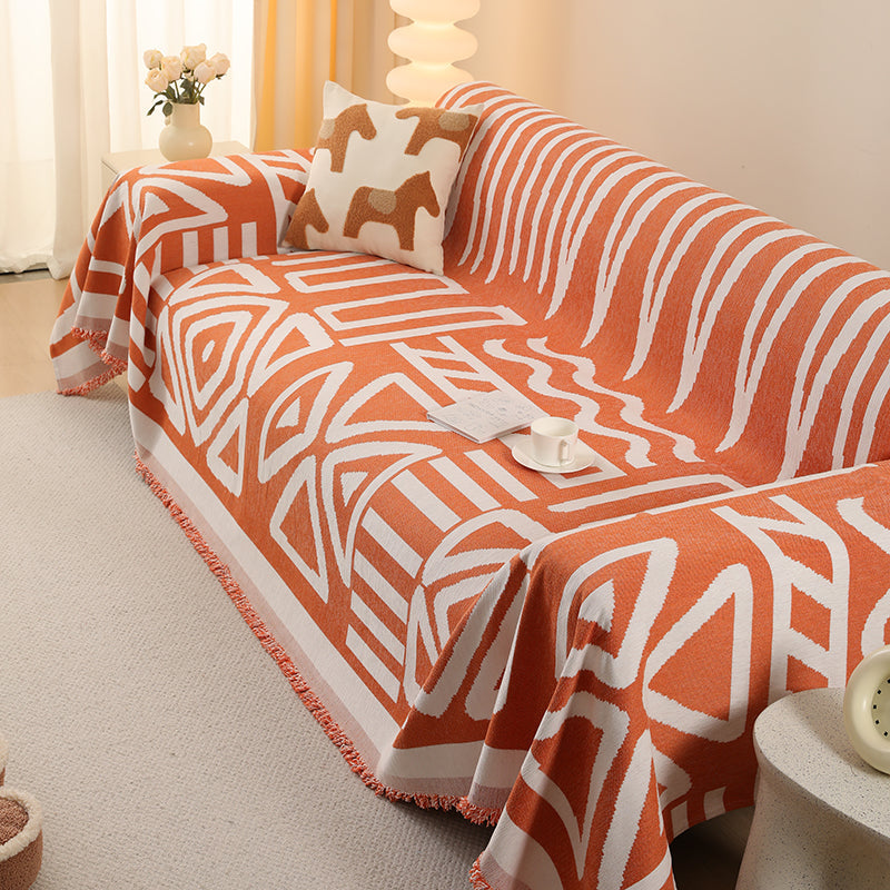 Gros plan sur le tissage artisanal et les motifs en relief