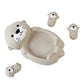 Loutre en silicone flottante, stimule l'imagination des enfants