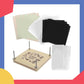 Kit compact pour pressage de fleurs, idéal pour excursions