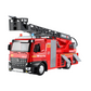 Camion de pompier jouet avec échelle déployée