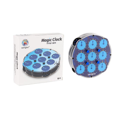 Version 4x4 du casse-tête Magic Clock en gros plan