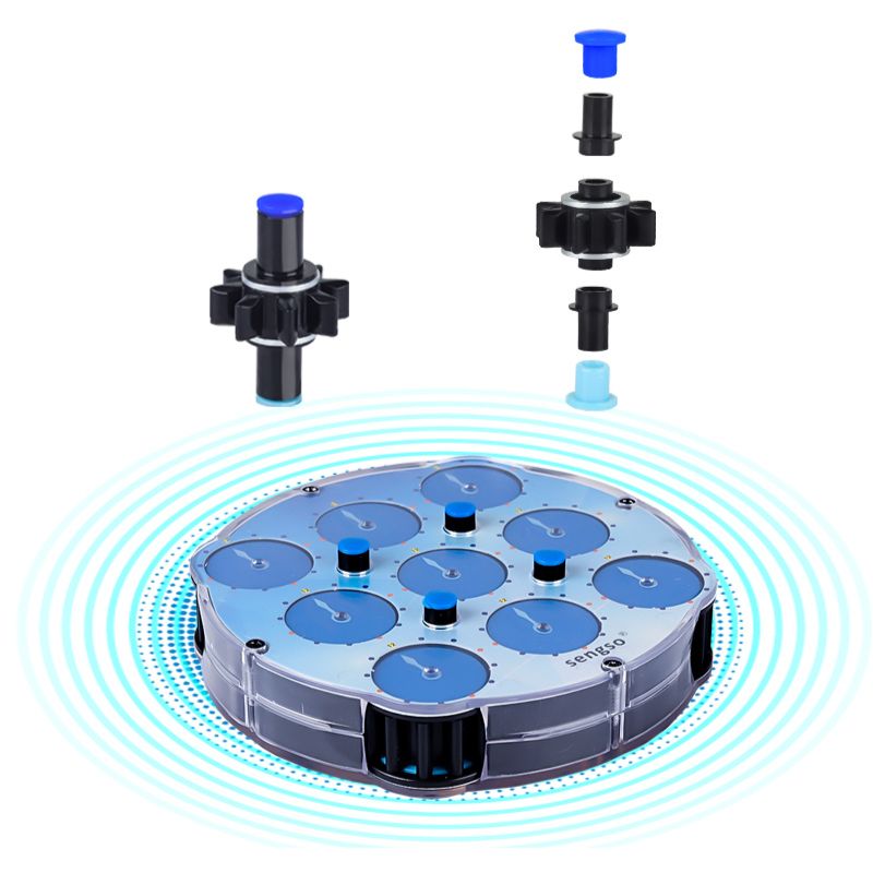 Casse-tête Magic Clock magnétique avec cadrans alignés