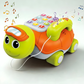 Tortue musicale avec lumières et musique pour éveil des bébés