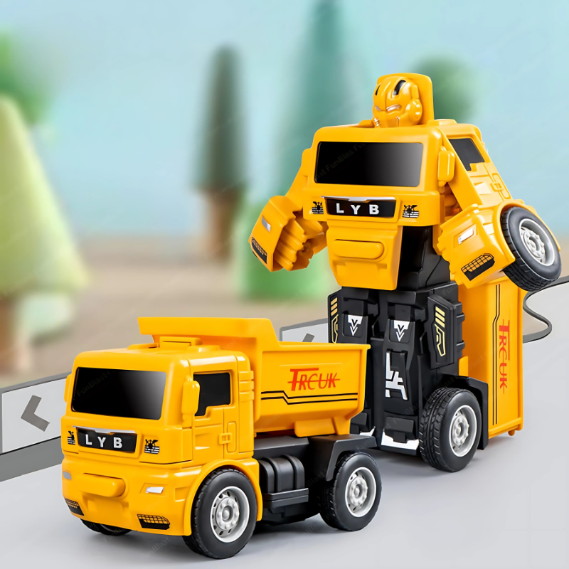 Vue d'ensemble des jouets camions transformables