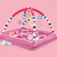 Tapis d'activité doux pour bébé avec jouets suspendus
