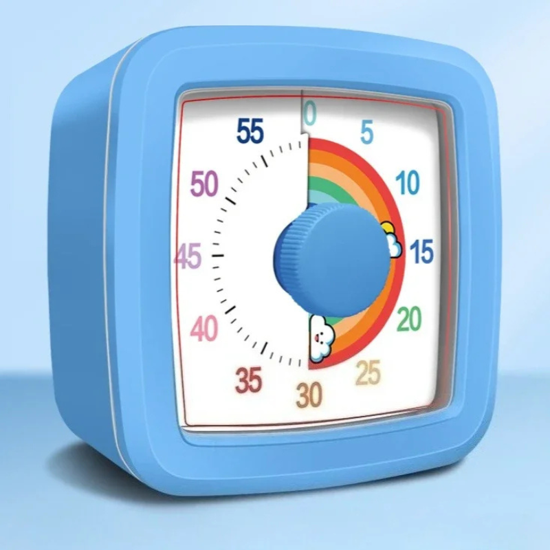 Minuteur visuel pour enfants avec affichage coloré