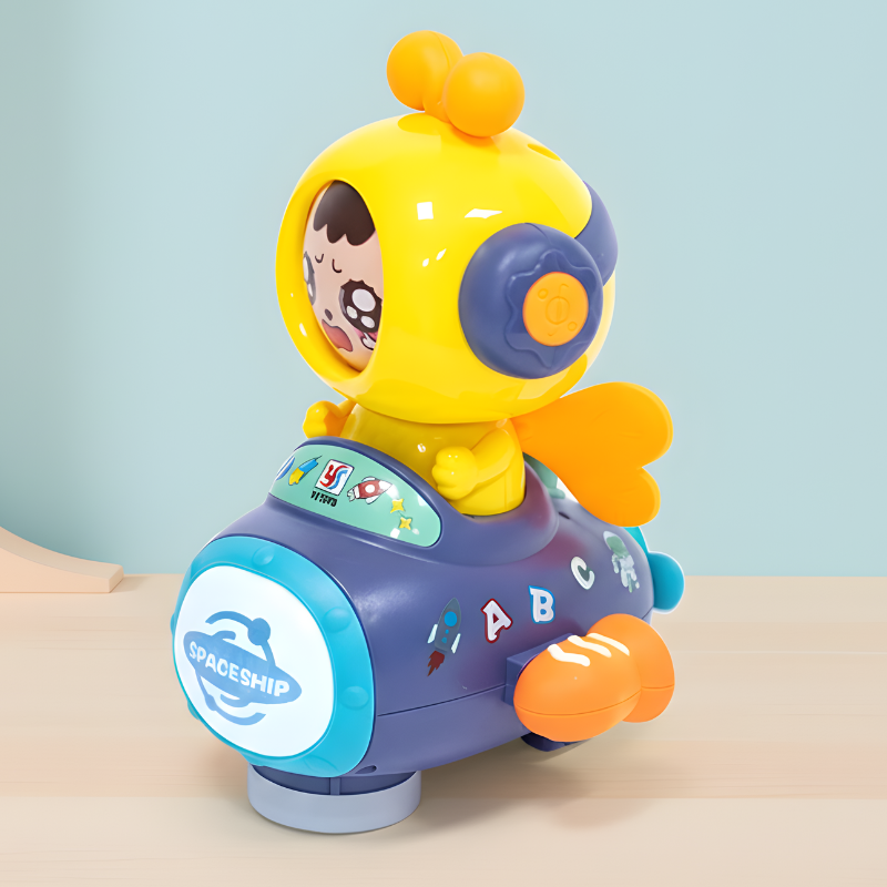 Vue principale du jouet interactif avec effets lumineux