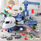 Vue d'ensemble de l'avion transformable en mode jeu éducatif