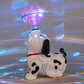 Chien lumineux musical dansant avec effets de lumière colorés