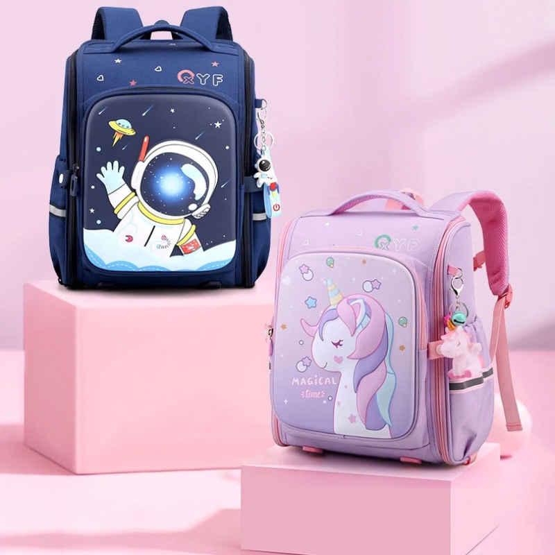 Sac à dos enfant avec bretelles ergonomiques et multiples poches
