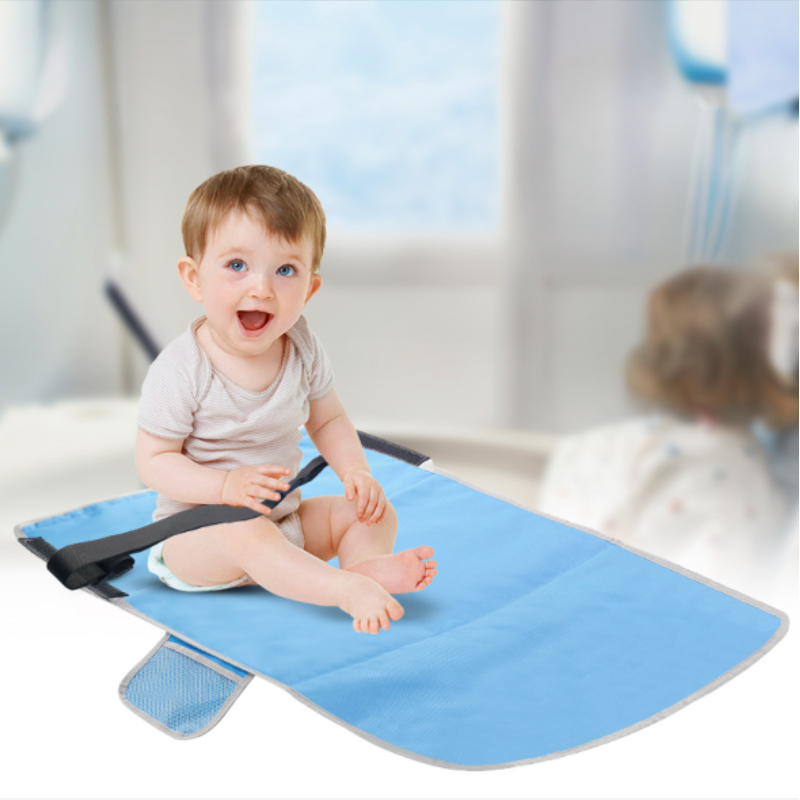 Lit d'avion pour enfant avec sangle Velcro ajustable