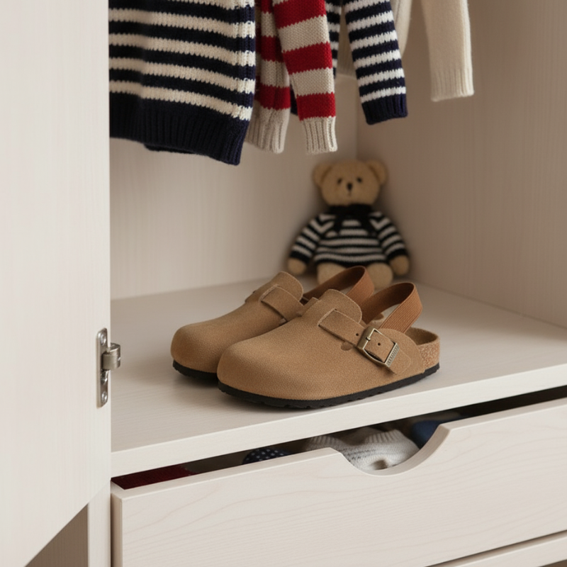 Clogs enfant avec sangle réglable et semelle antidérapante
