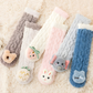 Chaussettes en laine d'agneau pour bébé, vue d'ensemble