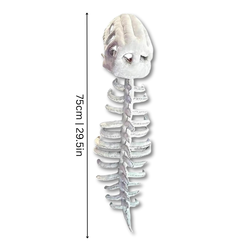 Vue complète du costume de dinosaure en peluche pour enfants
