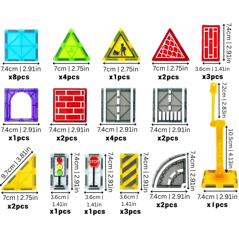 Enfant jouant avec un kit de construction coloré