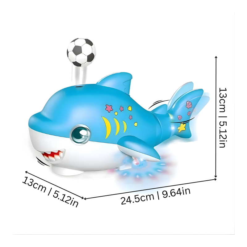 Vue rapprochée de la voiture requin avec détails lumineux
