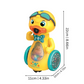 Canard lumineux flottant avec bulles et musique
