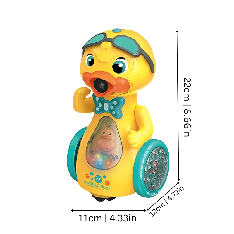 Canard lumineux flottant avec bulles et musique
