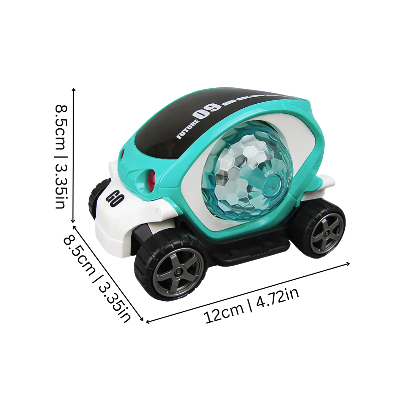 Jouet voiture cascade avec lumières et sons en action