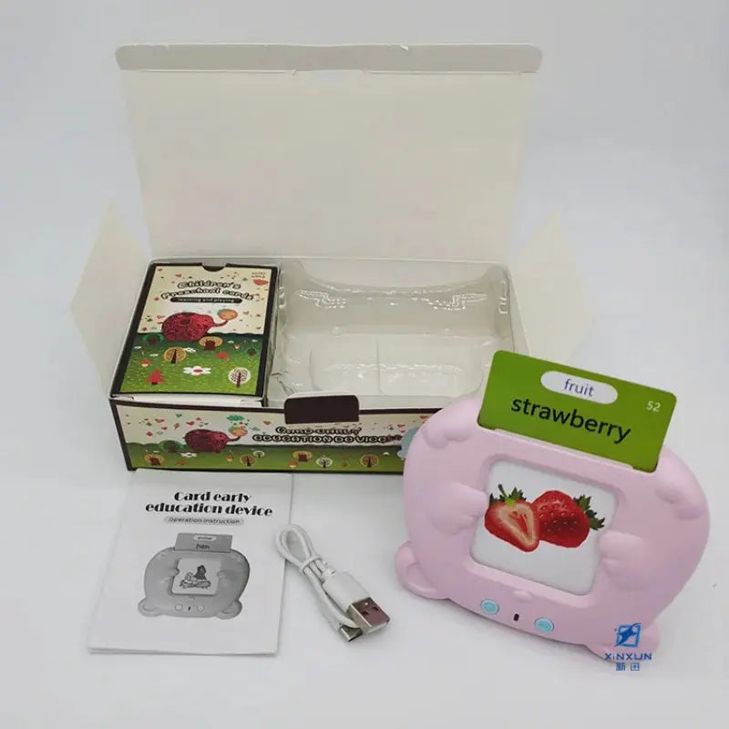 Machine éducative portable avec câble de recharge USB