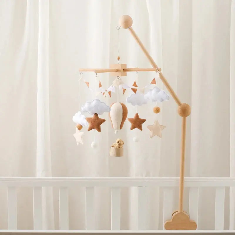 Mobile en Bois pour Bébé mobile bois pour berceau présentation du produit vue 10