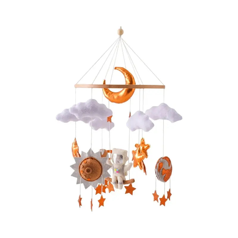 Mobile en Bois pour Bébé mobile bois pour berceau vue de détail vue 17