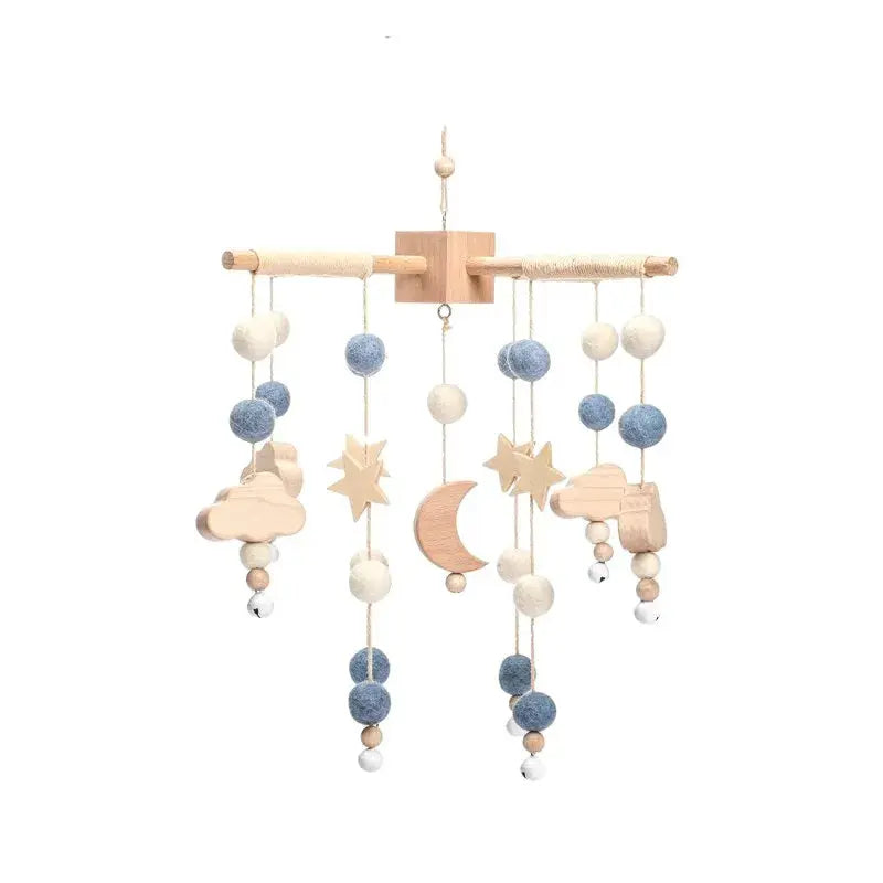 Mobile en Bois pour Bébé mobile bois pour berceau vue du matériau vue 21