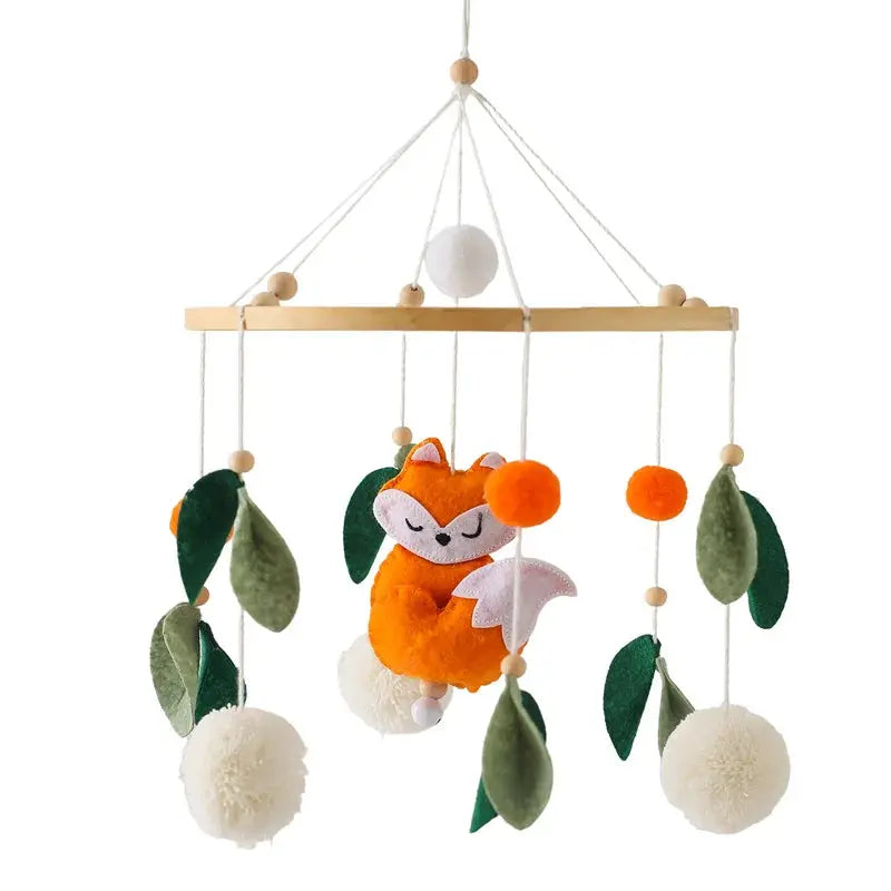 Mobile en Bois pour Bébé mobile bois pour berceau vue latérale vue 28