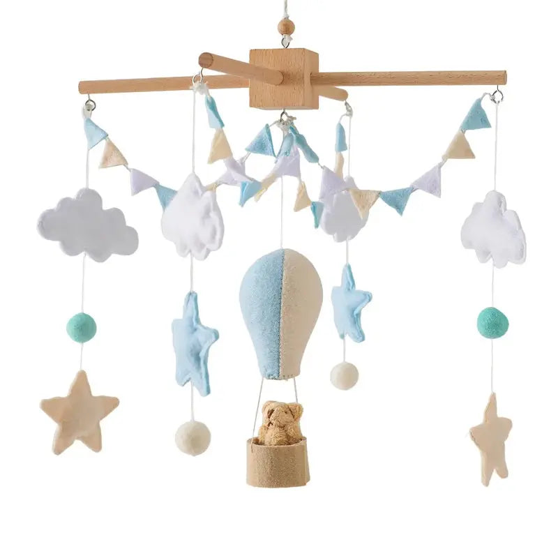 Mobile en Bois pour Bébé mobile bois pour berceau vue du matériau vue 29